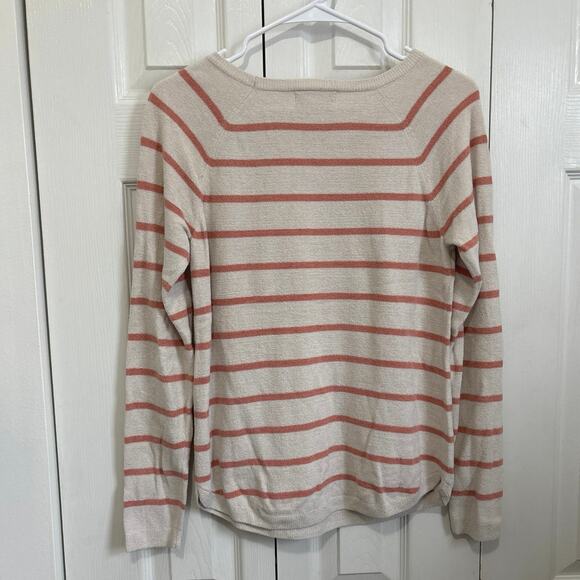Barefoot Dreams Cozy Chic Ultra Lite Striped Pullover Soft Sweater XS - Picture 4 of 7